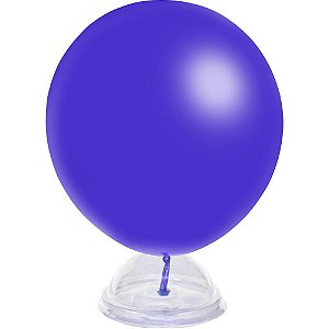 Base Plástica Transparente de Mesa "bolha" – Pacote com 10 Unidades