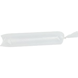 Saco Plástico para Geladão 6X24CM - Pacote com 100 Unidades