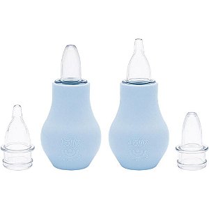 Aspirador Nasal 2 em 1 Azul Respire BEM