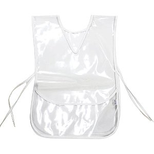 Avental Escolar Liso Escolar Cristal Pequeno PCT com 06