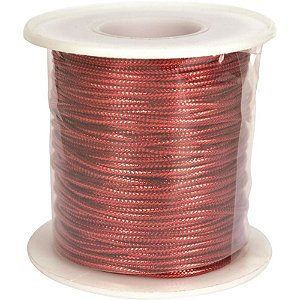 Aviamento Cordão 12MM Vermelho com 50M