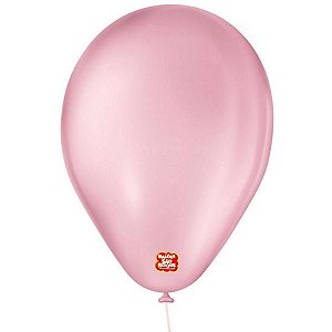 Balão Classic N065 Rosa - Pacote com 50 Unidades