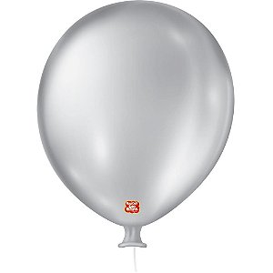Balão Gigante Prateado para Decoração