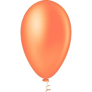 Balão GRAN Festa Nº 6.5 Laranja - Pacote com 50 Unidades