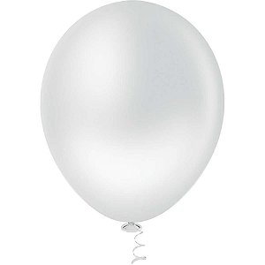 Balão GRAN Festa N090 Branco - Pacote com 50 Unidades