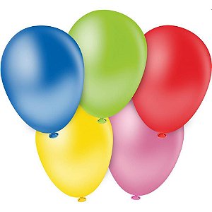 Balão GRAN Festa Zerinho Liso Bombitas de água