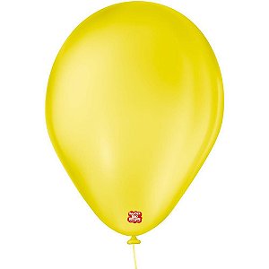 Balão Imperial N070 Amarelo Citrino - Pacote com 50