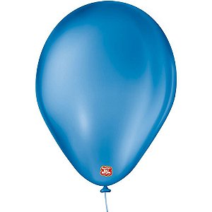 Balão Imperial N070 Azul Cobalto - Pacote com 50 Unidades