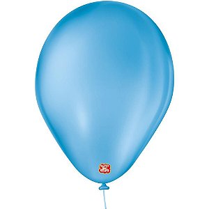 Balão Imperial N°70 Azul Turquesa Pacote com 50 Unidades