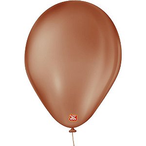 Balão Imperial N070 Marrom Pacote com 50