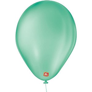Balão Imperial N°70 Verde Tiffany Pacote com 50 Unidades