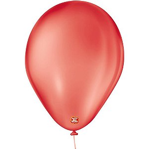 Balão Imperial N070 Vermelho Quente PCT com 50