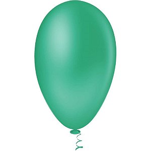 Balão PIC PIC Nº70 Verde Bandeira Pacote com 50