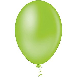 Balão PIC PIC Nº70 Verde Limão Pacote com 50