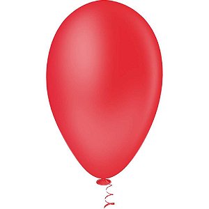 Balão PIC PIC Nº70 Vermelho Pacote com 50 Unidades