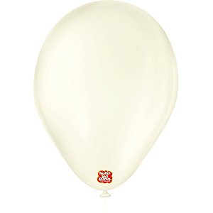 Balão Redondo N09 CANDY Colors Amarelo PCT com 25
