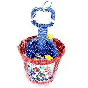 Baldinho de Praia Castelo com Acessórios