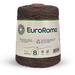 Barbante Colorido 600G 4/8 Fios 457M Marrom