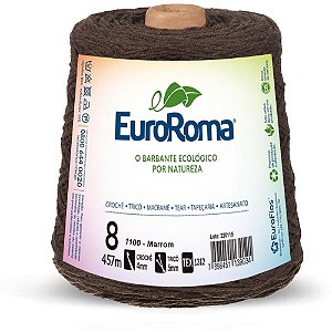Barbante Colorido 600G 4/8 Fios 457M Marrom