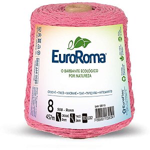 Barbante Colorido 600G 4/8 Fios 457M Rosa