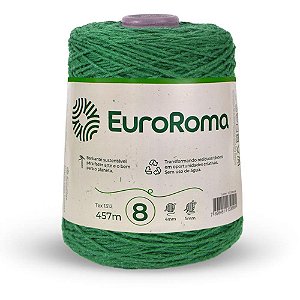 Barbante Euroroma 4/8 Verde Bandeira Nº8