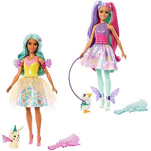 Barbie Entretenimento a Touch OF Magic - Amigas GLYPH e Teresa