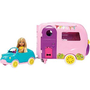 Barbie Family Chelsea Trailer de Acampamento