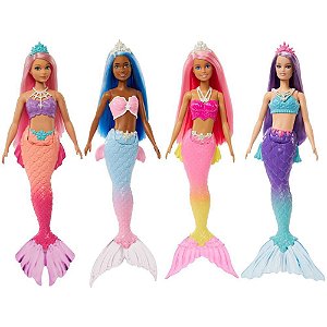 Barbie Fantasy Sereia Cauda Articulada (S)