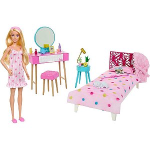 Barbie Fashion Filme - Conjunto Quarto dos Sonhos com Acessórios