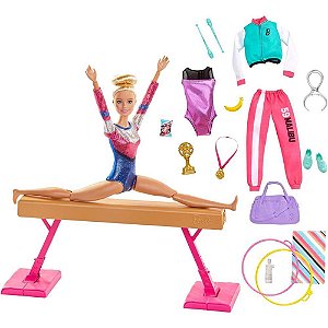 Barbie Profissões Playset Barbie Ginasta