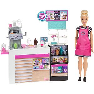 Barbie Profissões Playset Cafeteria da Barbie