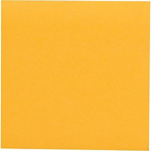 Bloco de Recado Autoadesivo 76X76MM Laranja Neon 100 Folhas