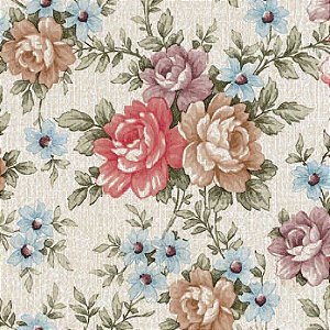 Papel de Parede Plástico Adesivo 45CMX15M Romantic