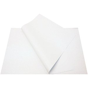 Placa em EVA com Glíter Branco 40X60CM Pacote com 5 Unidades