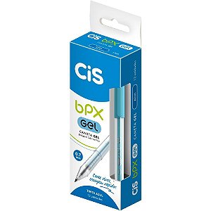 Caneta GEL CIS BPX GEL 0,7MM Azul - Caixa com 12