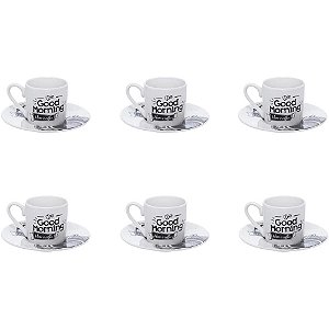Xícara Café Porcelana Have 12 PCS
