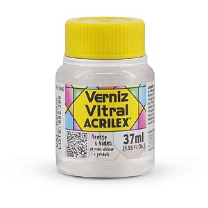 Verniz Vitral Incolor 37ML Caixa com 06