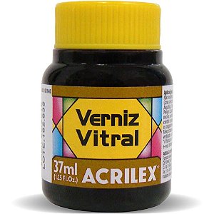 Verniz Vitral Fume 37ML Caixa com 06