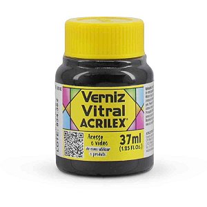 Verniz Vitral Amarelo Ouro 37ML CX com 06