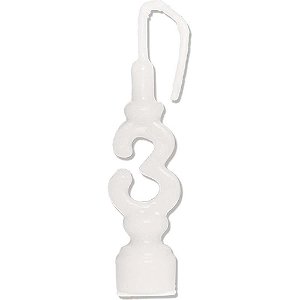 Vela para Aniversário N03 Branca CX com 10