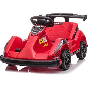 Veículo Elétrico KART Vermelho 6V ATÉ 30KG