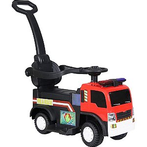 Veículo Elétrico Caminhão de Bombeiros 6V 20KG
