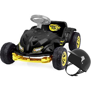Veículo a Pedal Speedplay BAT com Capacete
