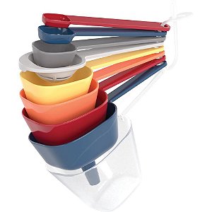 Kit Medidores 9 Peças - Utensílios Domésticos para Cozinha