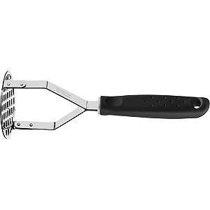 Utensílio Doméstico Amassador de Batatas INOX Preto