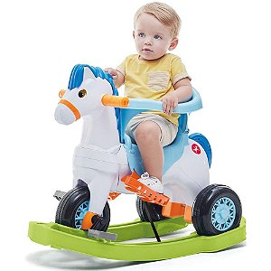 Triciclo Poponei com Balanço Azul 30KG