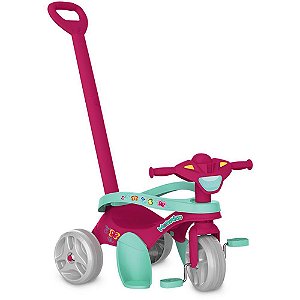 Triciclo Mototico PASSEIO/PEDAL Rosa