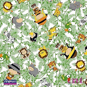TNT Estampado Selva 1,40M X 25M - 40G