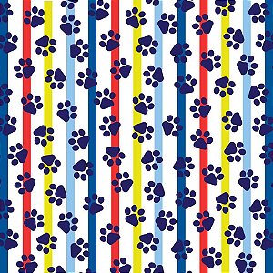 TNT Estampado 1,40M 40G PET Patrulha - Rolo com 25 Metros