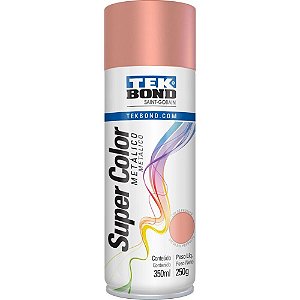 Tinta SPRAY Metálico Rose GOLD 350ML/250G